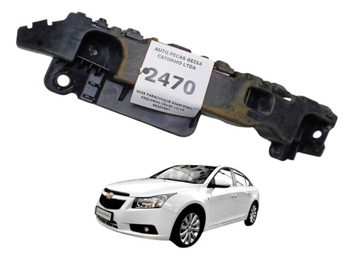 *guia Para-choque Dianteiro Esquerdo Cruze 2012 2016 - Imagem 1