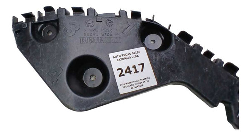 *guia Para-choque Traseiro Esquerdo Duster 2016 2020  - Imagem 3