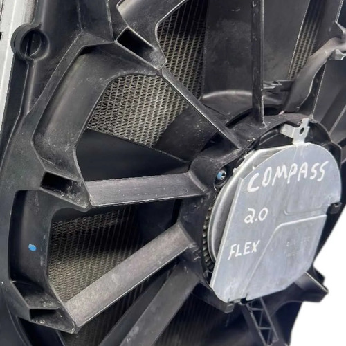 *radiador Condensador Ventoinha Compass 2.0 Flex  2016 2021 - Imagem 7