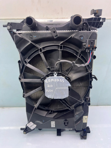 *radiador Condensador Ventoinha Compass 2.0 Flex  2016 2021 - Imagem 8