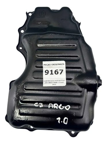 Carter Óleo Motor Fiat Uno Argo Mobi 1.0 3cc 2016 - Imagem 3