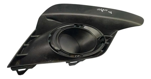 Moldura Milha Direito Renault Sandero Logan 2008 2024 Preto Direito - Imagem 7