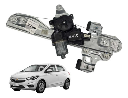 Máquina Vidro Traseiro Esquerdo Chevrolet Onix 1.4 2017 2019 - Imagem 1