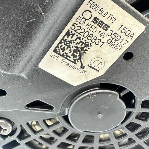 Alternador Jeep Compass Renegade 1.3 Turbo 2022  2025 - Imagem 4