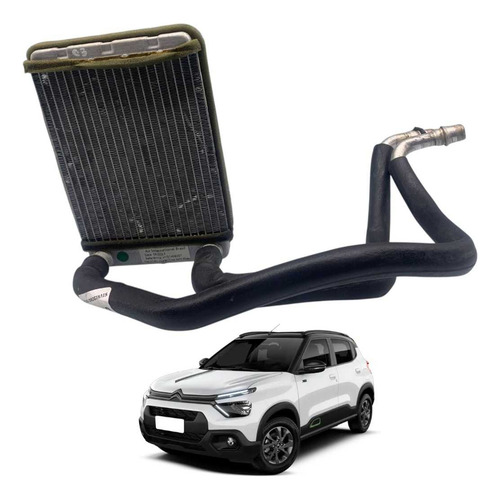 Radiador Ar Quente Caixa Evaporadora Citroen C3 1.0 23 2025 Preto - Imagem 1