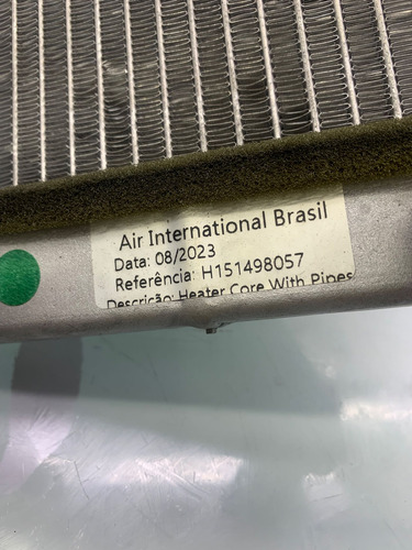 Radiador Ar Quente Caixa Evaporadora Citroen C3 1.0 23 2025 Preto - Imagem 7