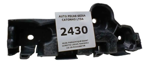 *guia Para-choque Diant Direito Logan/sandero 2015 A 2018 - Imagem 5