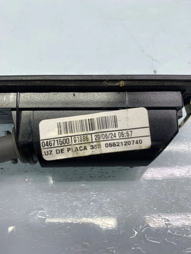 Lanterna Placa Fiat Cronos 2018 2025 Jeep Renegade 2015 - Imagem 6