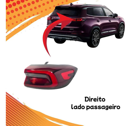 Lanterna Direita Chery Tiggo 8 2021 A 2022 Original - Imagem 2