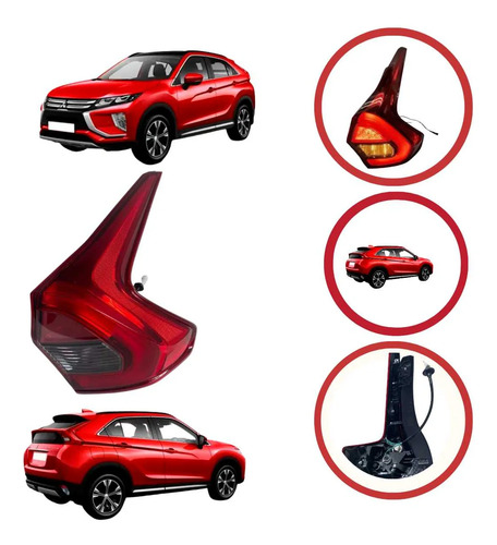 *lanterna Direita Mitsubishi Eclipse Cross 2018 A 2022 Origi