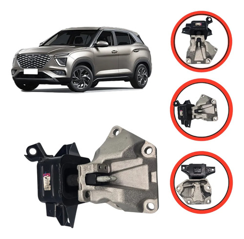 Coxim Câmbio Hyundai Creta 10 Tgdi Original 21830-bx100 - Imagem 2