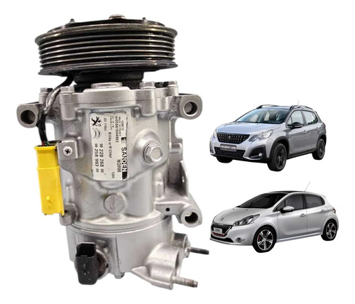 Compressor Ar Condicionado Peugeot 208/2008 13/20 - Imagem 1