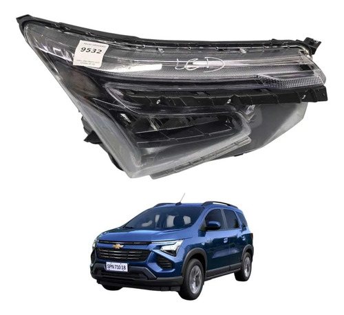 Farol Spin Direito 2025 2026 Original De Led - Imagem 1