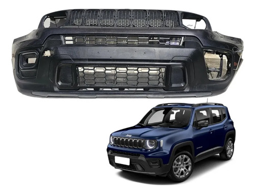 Para Choque Dianteiro Completo Renegade Flex 2022 A 2025 - Imagem 1