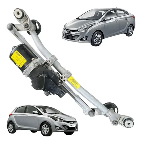 Motor Limpador Parabrisa Hb20 2013/2019 Original