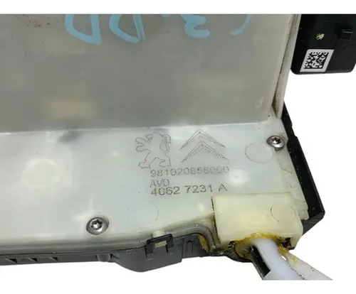 Fechadura Porta Dianteira Direita C3 2013 2020 981020858000 - Imagem 3
