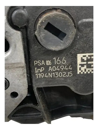 Fechadura Peugeot 308 2014 2018 Dianteira Esquerda A04944 - Imagem 3