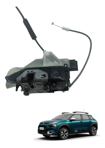 Fechadura Porta Diant Esquerd Citroen C4 Cactus 2018 - Imagem 1