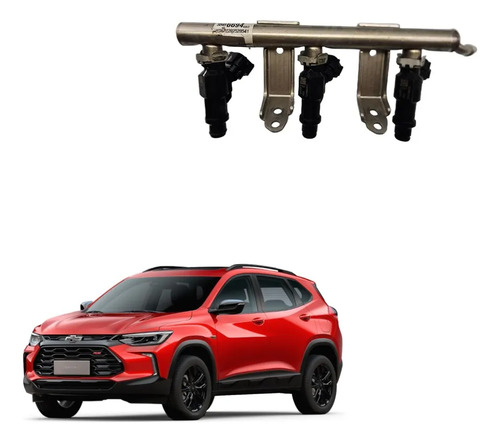 Flauta Com Bico Injetor Gm Tracker Onix 3c 2020 2025 - Imagem 1