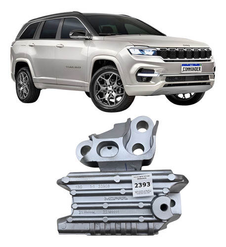 Coxim Motor Esquerdo Jeep Commander Compass Td350 2022 2023 - Imagem 1