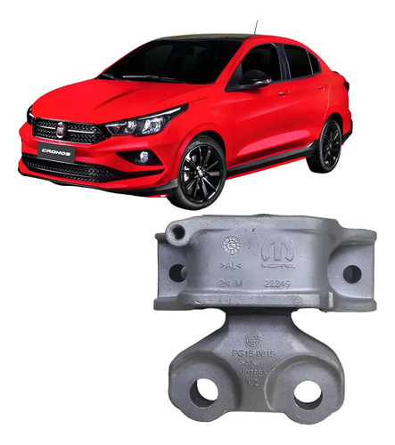 Coxim Motor Esquerdo Uno Mobi Argo Cronos 2016 Original - Imagem 1