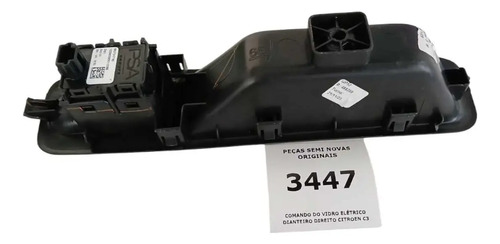 Comando Do Vidro Elétrico Dianteiro Direito Citroen C3 - Imagem 6