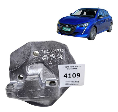 Suporte Coxim Calço Motor Peugeot 208 1.6 2021/2022 Original - Imagem 6