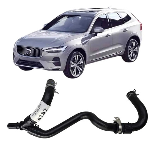 Mangueira Bomba Água Auxiliar Volvo Xc60 T8 2022 N°3 Preto - Imagem 1