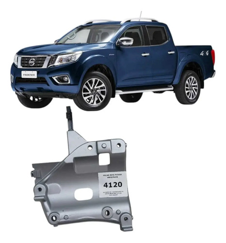 Suporte Do Compressor Ar Nissan Frontier 2.3 16v 2017 A 2022