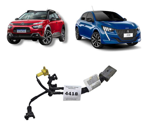 Chicote Dos Bicos Peugeot 208 C4 Cactus 1.6 16v 2021 A 2024 - Imagem 2