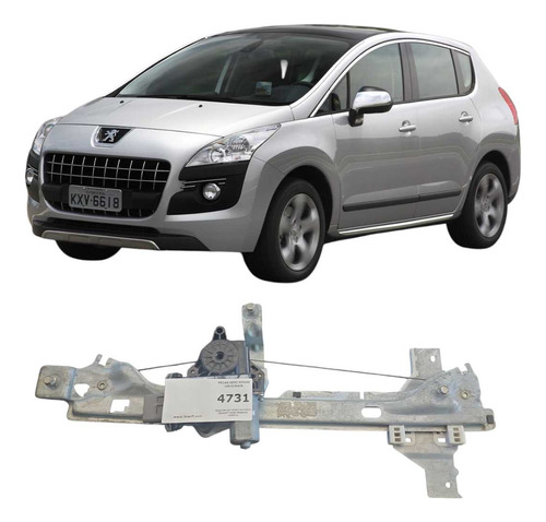 Máquina Do Vidro Elétrico Traseiro Direita Peugeot 3008 - Imagem 1