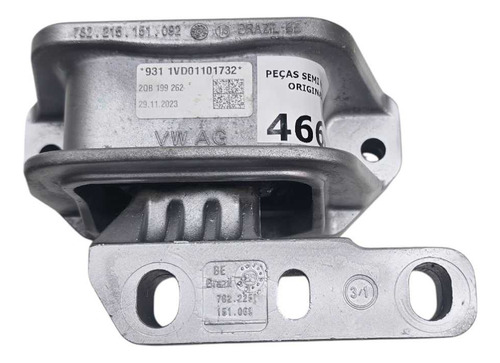 Coxim De Motor Direito  Nivus, Polo, T-cross, Virtus Tsi - Imagem 3