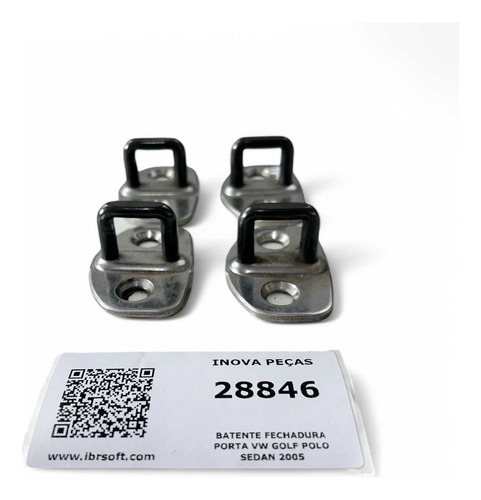 Unidade Batente Da Fechadura Porta Vw Golf Polo Sedan 2005 - Imagem 2