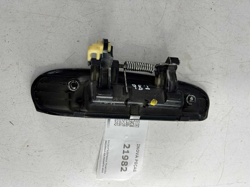 Maçaneta Externa Traseira Esquerda Kia Picanto 2010 Preto Traseira - Imagem 3