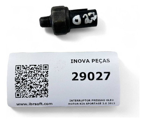 Interruptor Pressao Oleo Motor Kia Sportage 2.0 2013