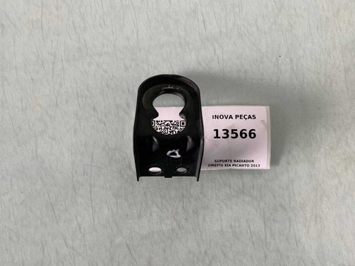 Suporte Radiador Direito Kia Picanto 2013  Vermelho - Imagem 2