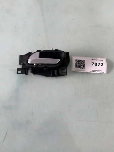 Maçaneta Interna Citroen C3 Picasso 2013 Prata Dianteira/traseira