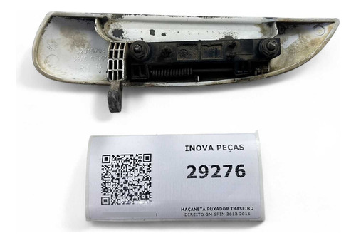 Maçaneta Puxador Traseiro Direito Gm Spin 2013 2016 Branco Dianteira/traseira - Imagem 2