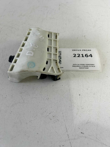 Guia Do Vidro Dianteiro Esquerdo Citroen C3 2016 9682973280 Preto - Imagem 2