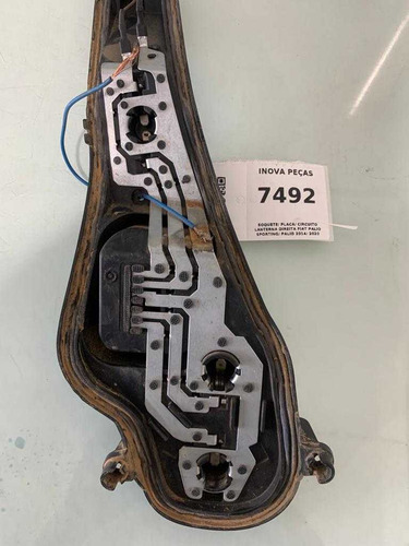 Soquete/placa Lanterna Dir. Fiat Palio Sporting 14/20 - Imagem 4