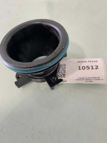 Flange Do Tbi/corpo De Borboleta Renault Logan 1.6 8v 2009 - Imagem 2