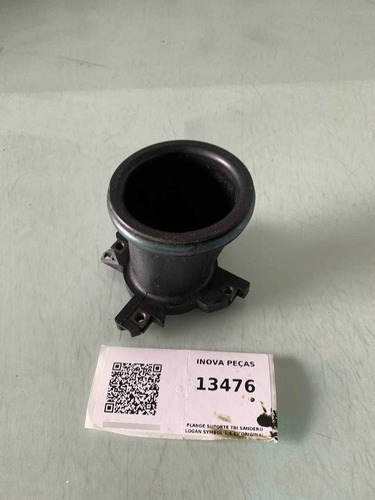 Flange Suporte Tbi Sandero Logan Symbol 1.6 8v Original Preto