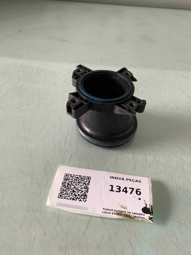 Flange Suporte Tbi Sandero Logan Symbol 1.6 8v Original Preto - Imagem 4