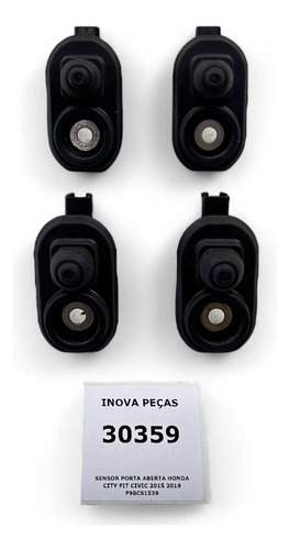 Unidade Sensor Porta Aberta Honda City Fit Civic F90cs1529 Preto