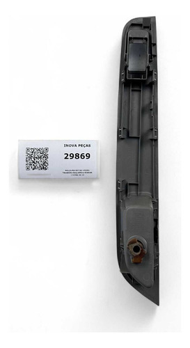 Moldura Botao Vidro Traseiro Esquerdo Nissan Livina 09 14 - Imagem 3