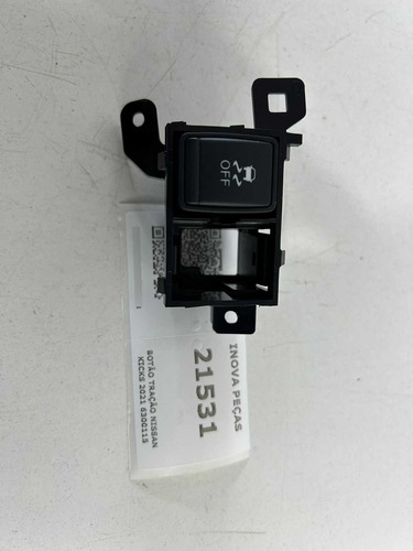 Botão Tração Nissan Kicks 2021 6300115 Branco