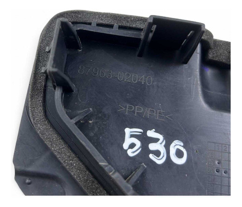 Tampa Da Porta Dianteiro Direito Toyota Corolla 2020 2025 Preto - Imagem 4