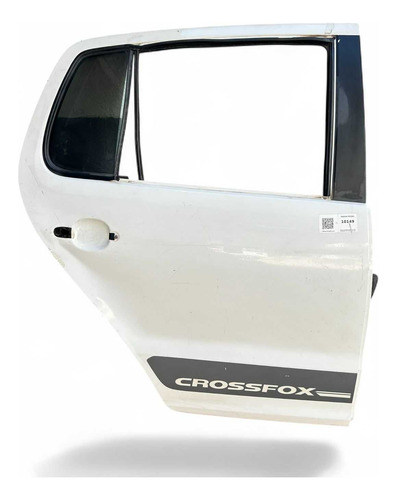 Porta Traseira Direita Fox Crossfox 2011 2014 C Amassado Traseira Direito Branco - Imagem 4