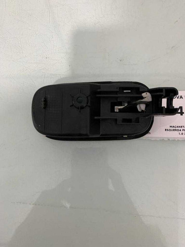 Maçaneta Interna Esquerda Fiat Mobi Like 1.0 2016 Preto Dianteira - Imagem 2