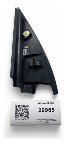 Acabamento Interno Porta Traseiro Esquerdo Vw Taos 22 24  Branco - Imagem 2